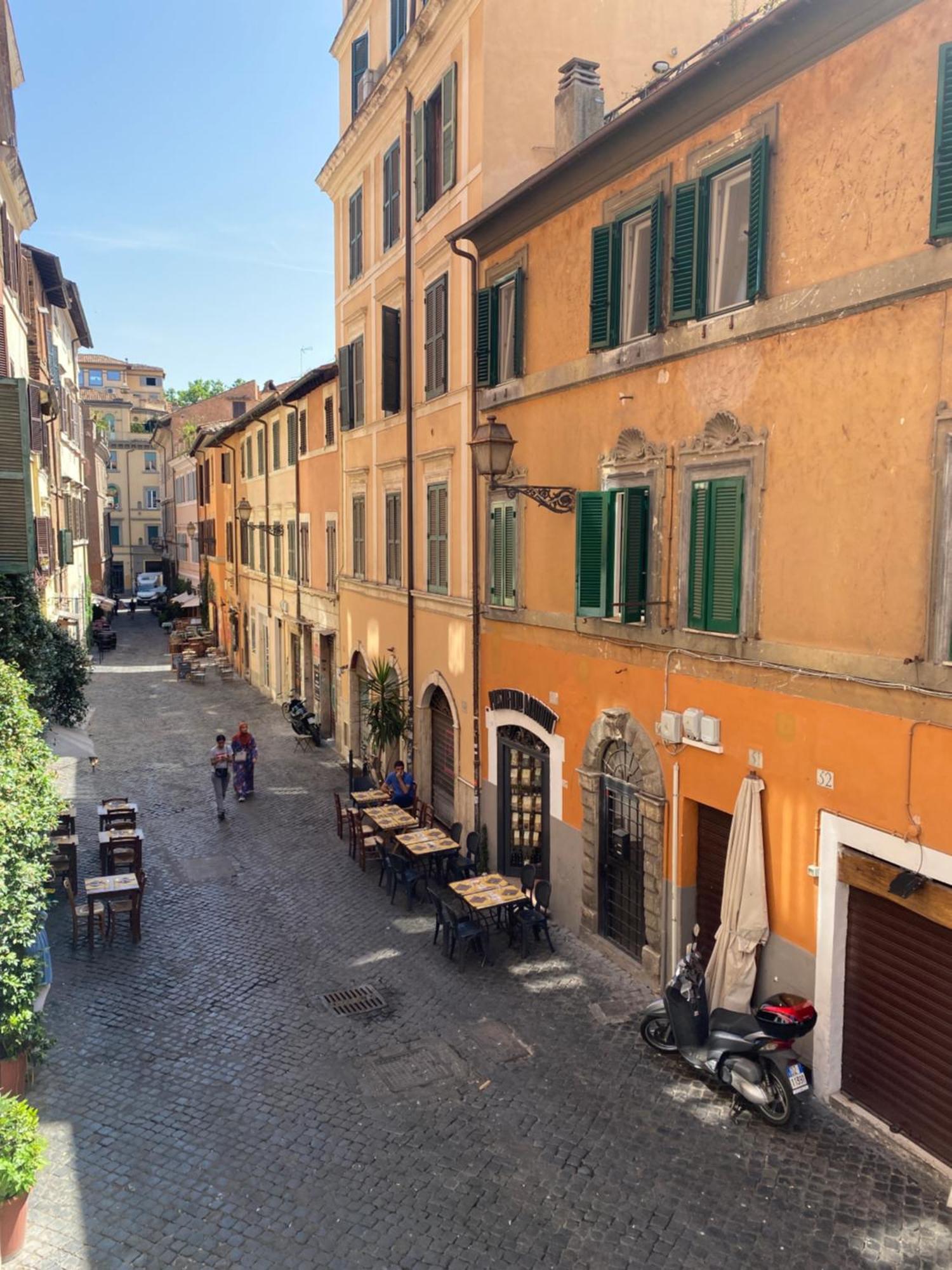 B&B Trastevere Il Vicolo Rome Luaran gambar