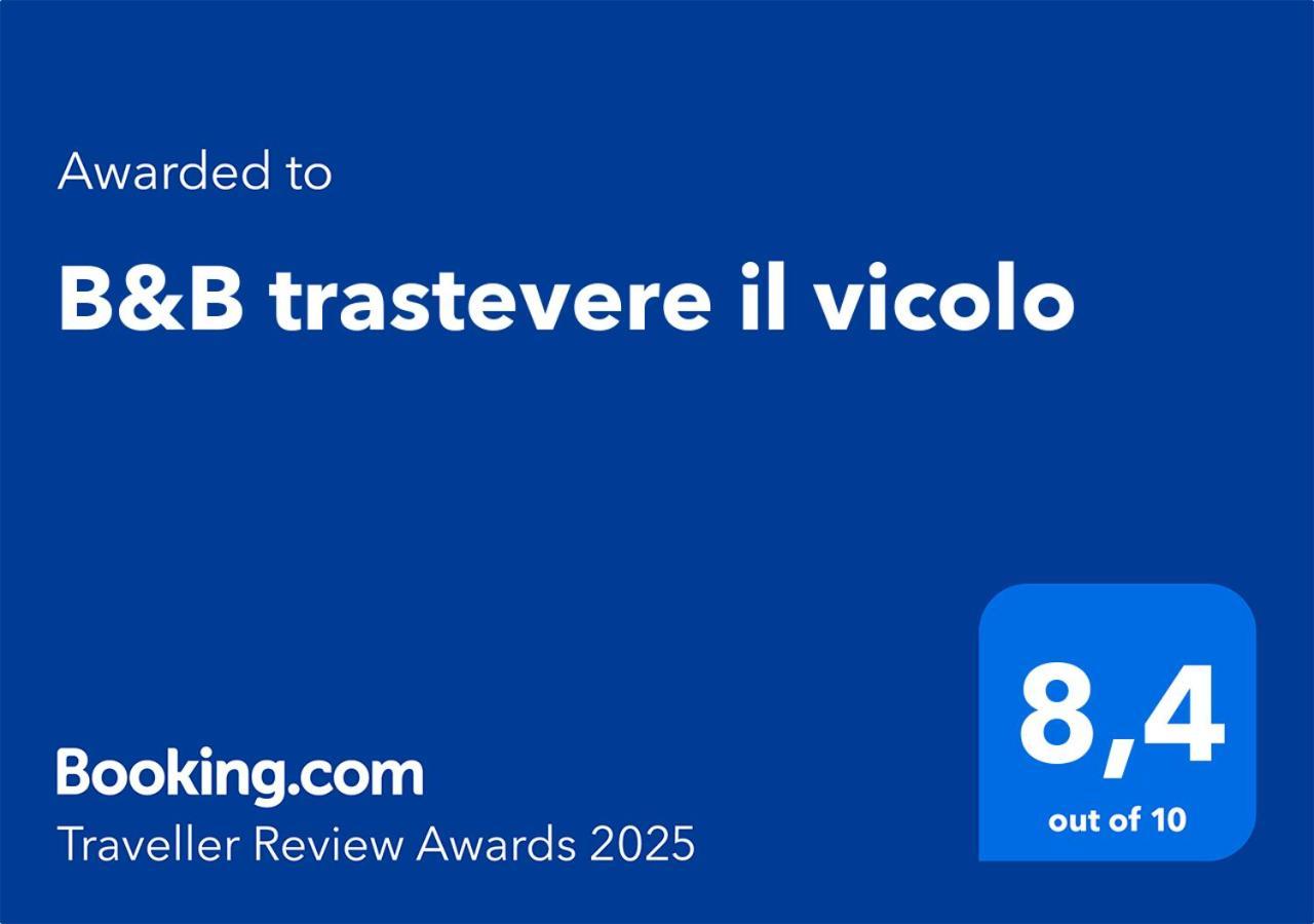 B&B Trastevere Il Vicolo Rome Luaran gambar